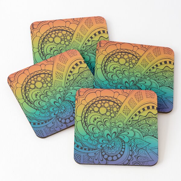 Item preview, Rainbow Doodle designed and sold by Halaylah.