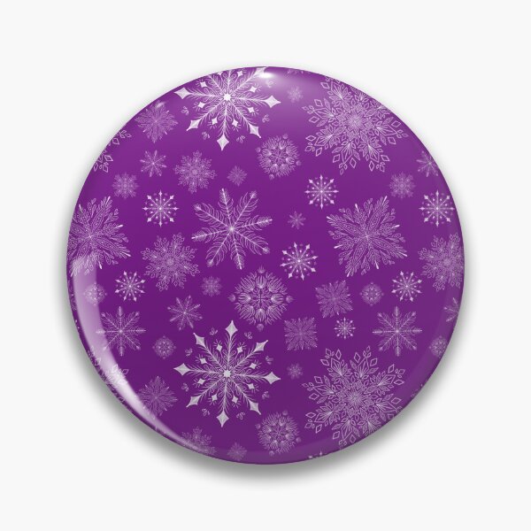 Item preview, Intricate Snowflakes, Bright Purple designed and sold by serafineaandd.