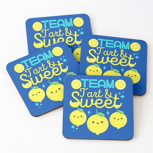 Item preview, Cute Kawaii Lemon Tart and Sweet Happy Fruit designed and sold by Renata Illustrata.