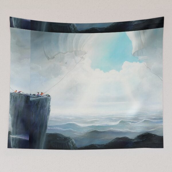Item preview, Color Evolution - Dwarves open the gray sky to light designed and sold by art paintings.