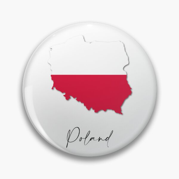 Item preview, Poland Country Map and Flag Warsaw Europe designed and sold by dk-design85.