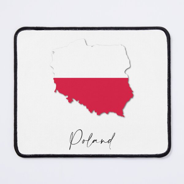 Item preview, Poland Country Map and Flag Warsaw Europe designed and sold by dk-design85.