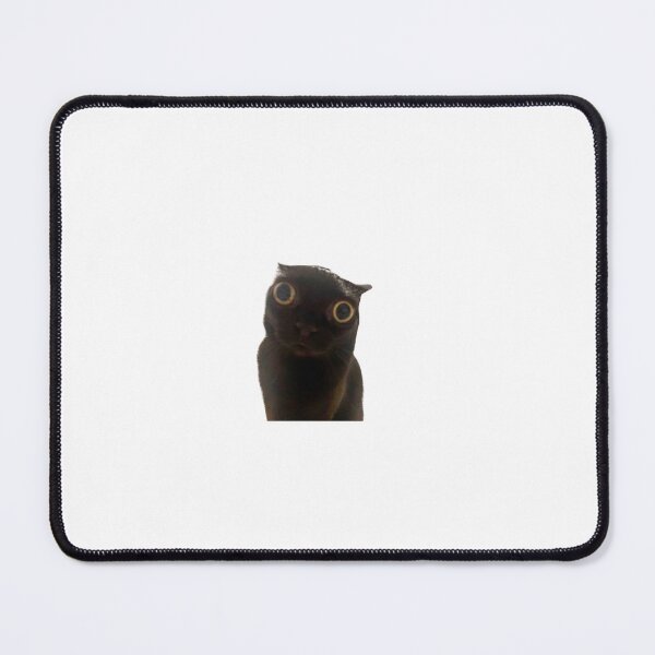 Item preview, black broken cat meme designed and sold by taraheck1234.