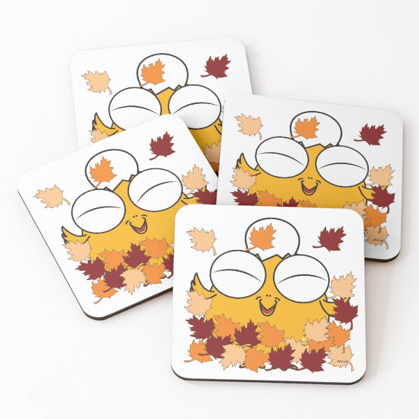 Item preview, little sisiw playing leaves designed and sold by MalikhainDesign.