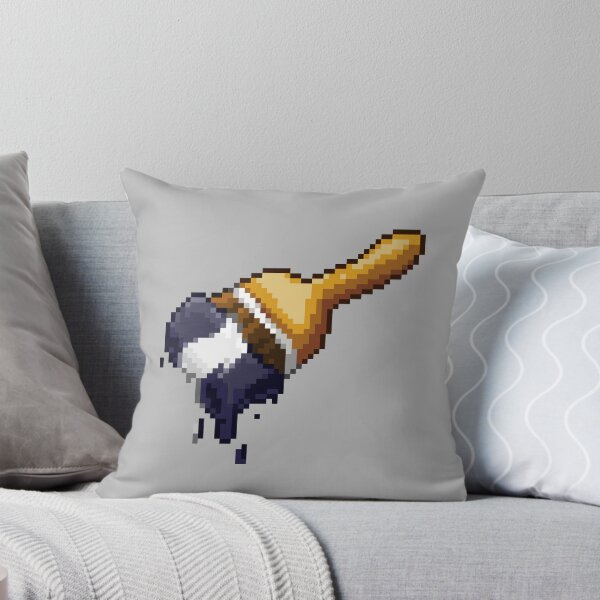 Item preview, Neopet Skunk Paint Brush Pixel Art designed and sold by AyrosArts.