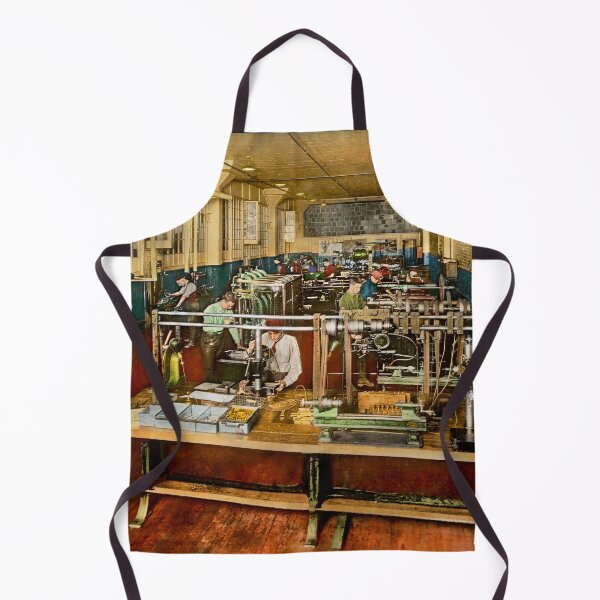 Item preview, Machinist - Training - The training room 1918 designed and sold by Mike Savad Photography.