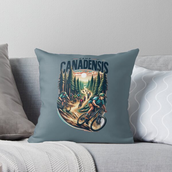 Item preview, "Trailblazers at Camp Canadensis - Mountain Biking Adventure" designed and sold by ChromaticBlend.