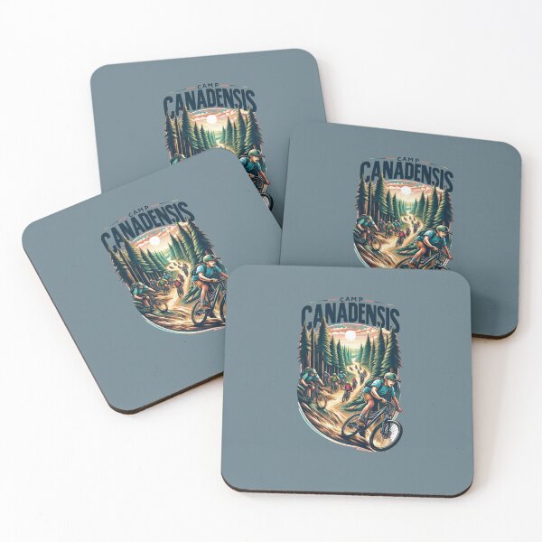 Item preview, "Trailblazers at Camp Canadensis - Mountain Biking Adventure" designed and sold by ChromaticBlend.