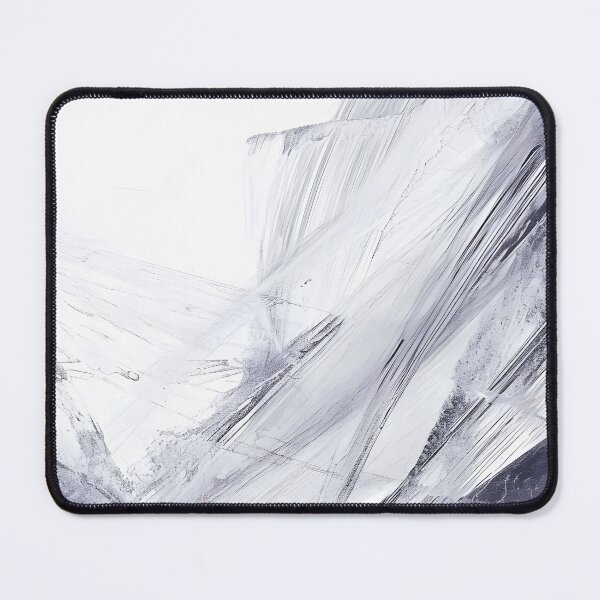 Item preview, Lavender Whisper in Grayscale designed and sold by GodoAbstractArt.