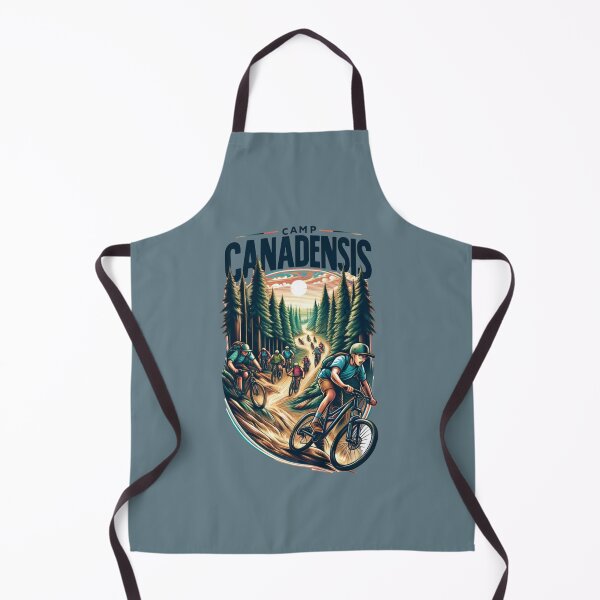 Item preview, "Trailblazers at Camp Canadensis - Mountain Biking Adventure" designed and sold by ChromaticBlend.