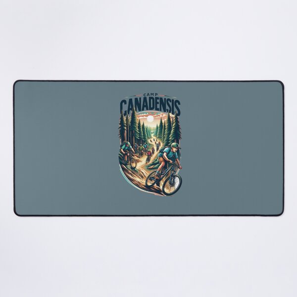 Item preview, "Trailblazers at Camp Canadensis - Mountain Biking Adventure" designed and sold by ChromaticBlend.