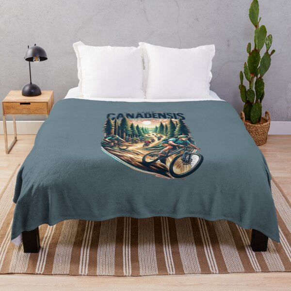 Item preview, "Trailblazers at Camp Canadensis - Mountain Biking Adventure" designed and sold by ChromaticBlend.