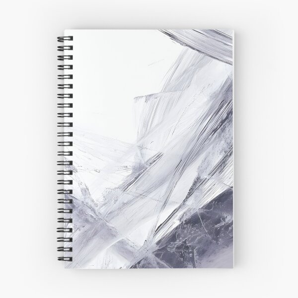 Item preview, Lavender Whisper in Grayscale designed and sold by GodoAbstractArt.