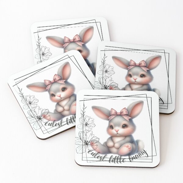 Item preview, cutest little bunny designed and sold by bonjourmadame4.