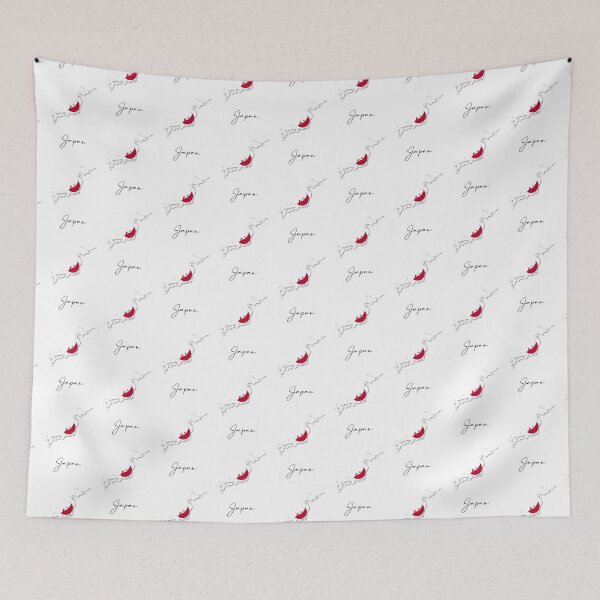 Item preview, Japan Country Map and Flag Tokyo Asia designed and sold by dk-design85.
