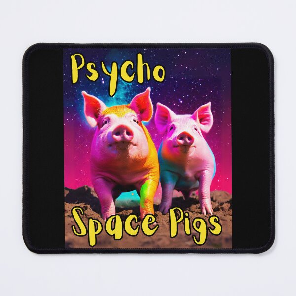 Item preview, Psycho space pigs designed and sold by SpacePigsZone.