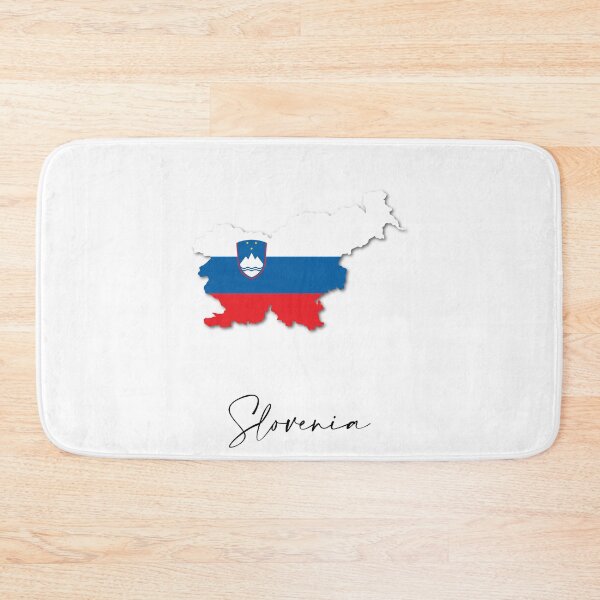 Item preview, Slovenia Country Map and Flag Ljubljana Europe designed and sold by dk-design85.