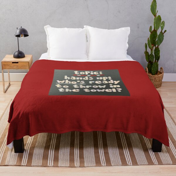 Item preview, Topic:  Towel Throwing Time designed and sold by prunellaparsnip.
