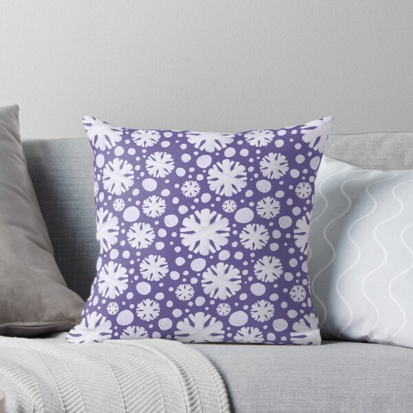 Item preview, Cute Painted Snowflakes, Purple designed and sold by serafineaandd.