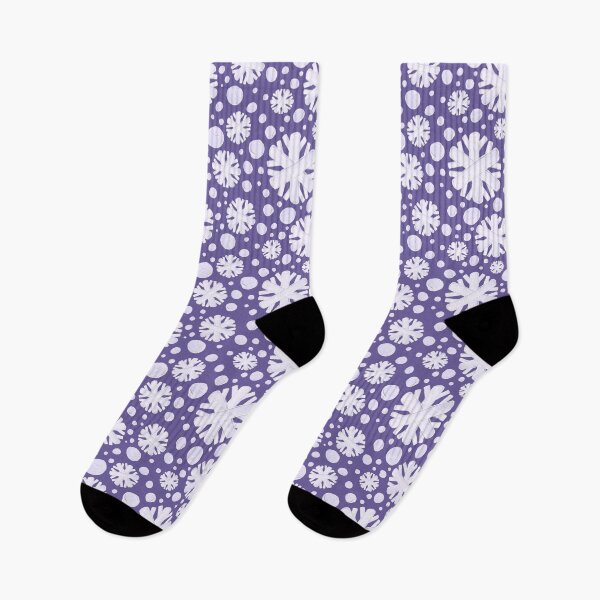 Item preview, Cute Painted Snowflakes, Purple designed and sold by serafineaandd.