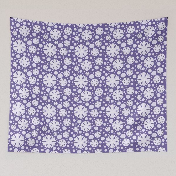 Item preview, Cute Painted Snowflakes, Purple designed and sold by serafineaandd.