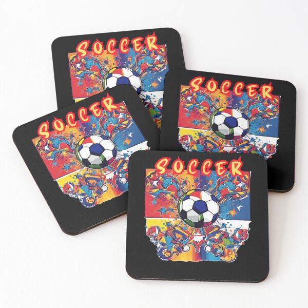 Item preview, Colorful, soccer, gift for soccer lover, Ball logo designed and sold by GroonSpace.