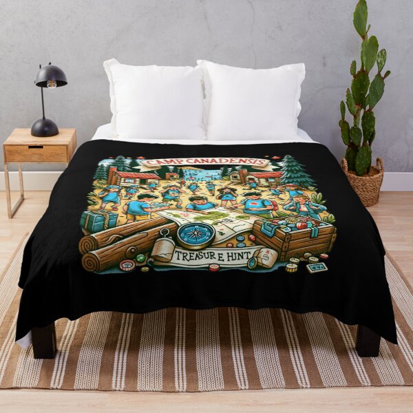 Item preview, "Camp Canadensis Adventure - Summer Treasure Hunt" designed and sold by ChromaticBlend.