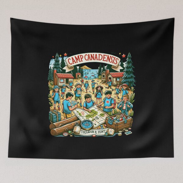 Item preview, "Camp Canadensis Adventure - Summer Treasure Hunt" designed and sold by ChromaticBlend.
