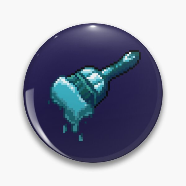 Item preview, Neopet Maractite Paint Brush Pixel Art designed and sold by AyrosArts.