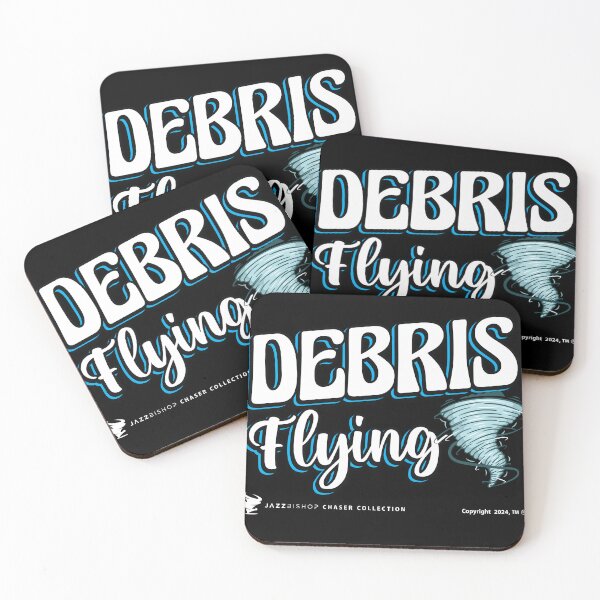 Item preview, Debris Flying designed and sold by Jazz Bishop’s Tornado Alley Tees.