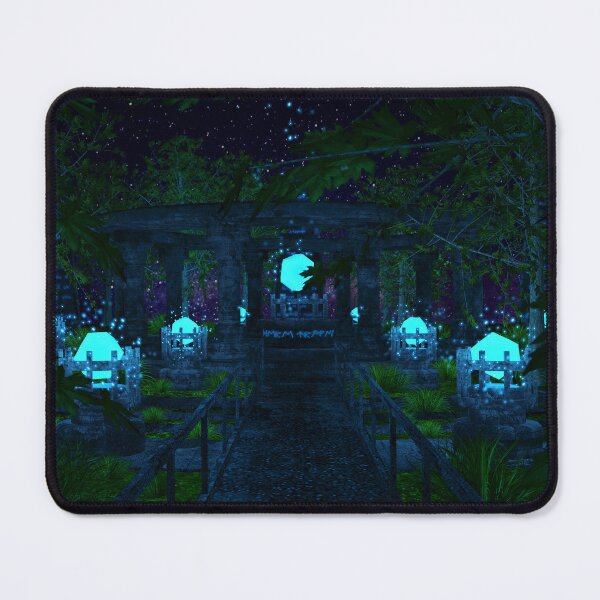 Item preview, Altar Of The Blue Crystals designed and sold by restlesseye.