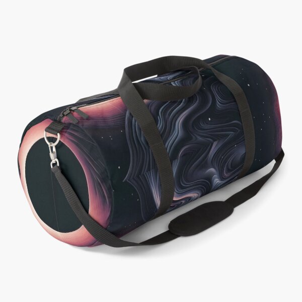 Item preview, Eclipse Radiating Energy Amidst Cosmic Waves and Starry Space designed and sold by DethLock.