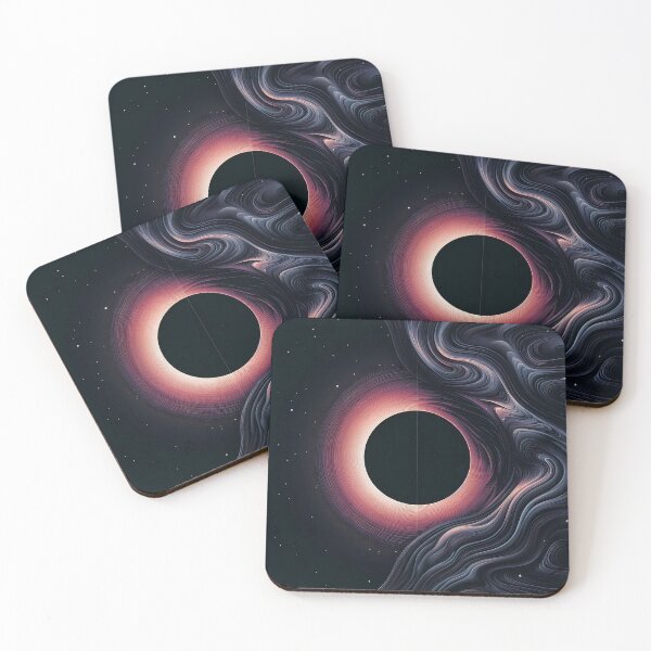 Item preview, Eclipse Radiating Energy Amidst Cosmic Waves and Starry Space designed and sold by DethLock.
