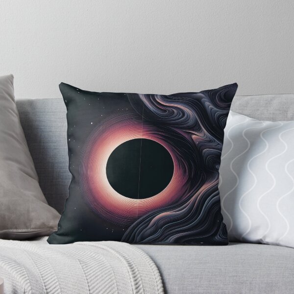 Item preview, Eclipse Radiating Energy Amidst Cosmic Waves and Starry Space designed and sold by DethLock.