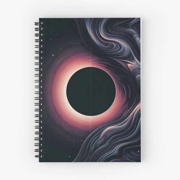 Item preview, Eclipse Radiating Energy Amidst Cosmic Waves and Starry Space designed and sold by DethLock.