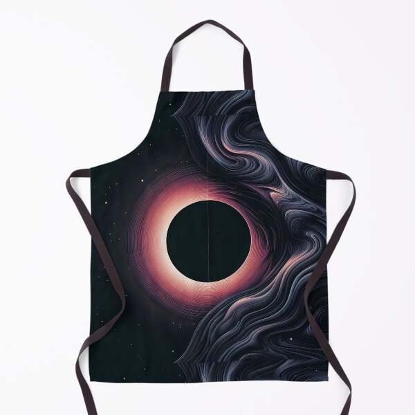 Item preview, Eclipse Radiating Energy Amidst Cosmic Waves and Starry Space designed and sold by DethLock.