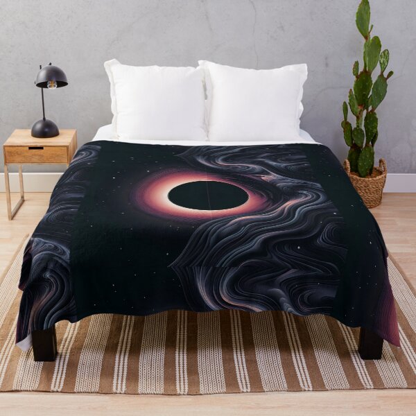 Item preview, Eclipse Radiating Energy Amidst Cosmic Waves and Starry Space designed and sold by DethLock.