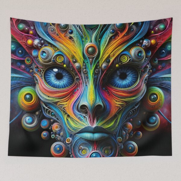 Item preview, Cosmic Contemplation: A Vision of Intergalactic Mystique designed and sold by ArtComixHaven.