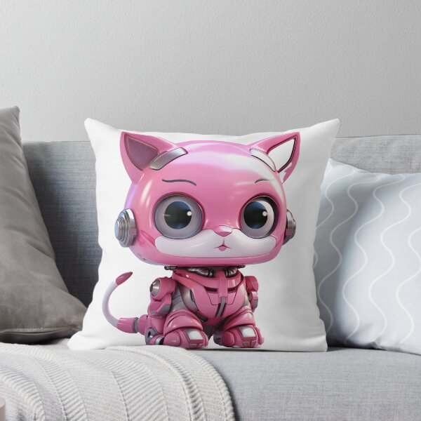 Item preview, Artificial Intelligence Android Cute Pink Cat  designed and sold by officialali2022.