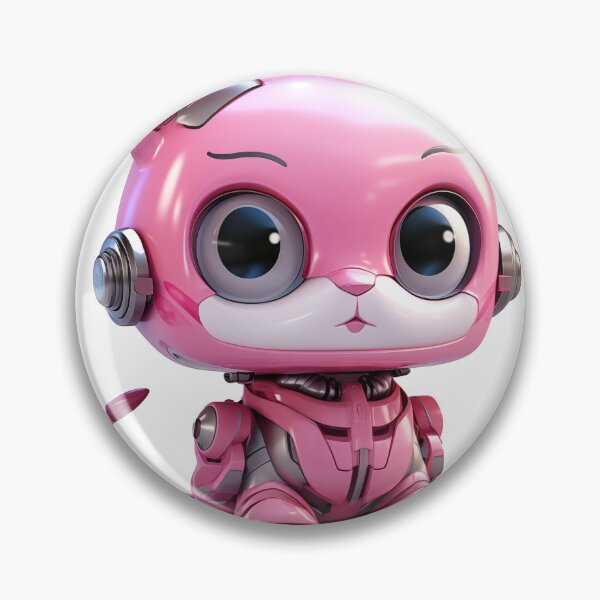 Item preview, Artificial Intelligence Android Cute Pink Cat  designed and sold by officialali2022.