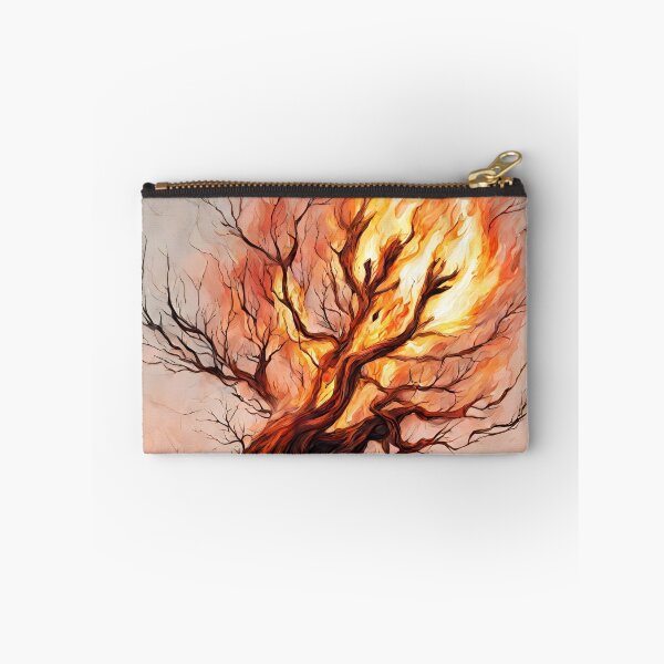 Item preview, Sticker Tree Catching Fire  designed and sold by ThauaneArt.