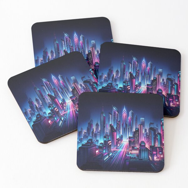 Item preview, Neon Lights: Urban Pulsations designed and sold by LuminaVibe.