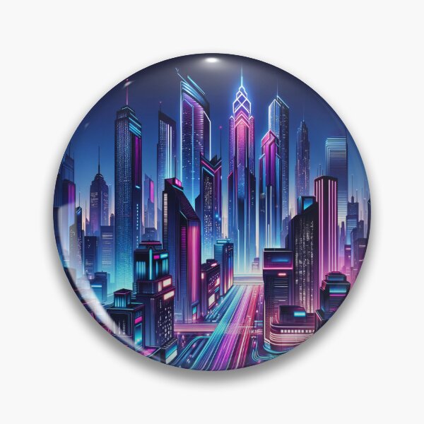 Item preview, Neon Lights: Urban Pulsations designed and sold by LuminaVibe.