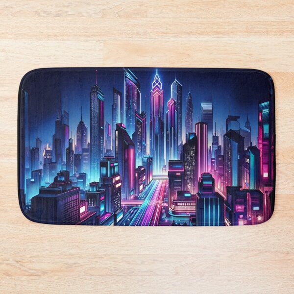 Item preview, Neon Lights: Urban Pulsations designed and sold by LuminaVibe.