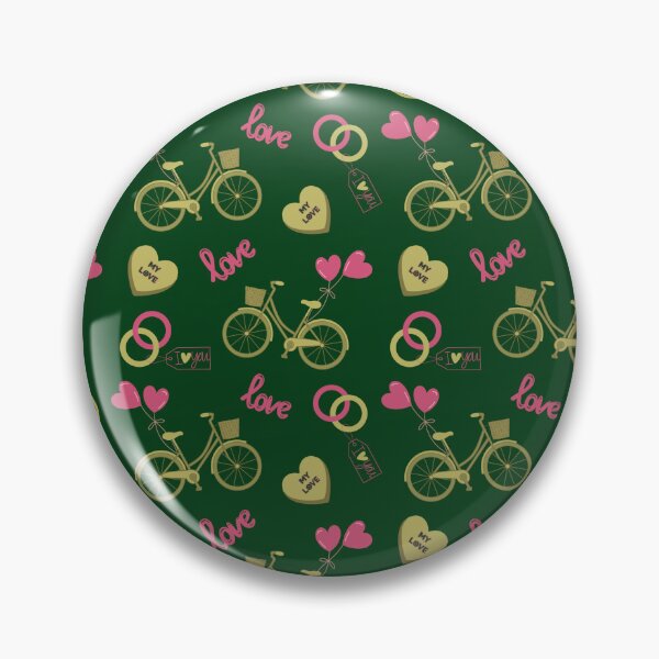 Item preview, Valentine Bike - Green designed and sold by JaselviiStudio.