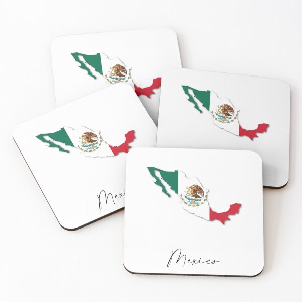 Item preview, Mexico Country Map and Flag Central America designed and sold by dk-design85.