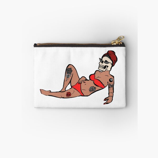 Item preview, maraschino babe (red bikini) designed and sold by maraschino  skull.