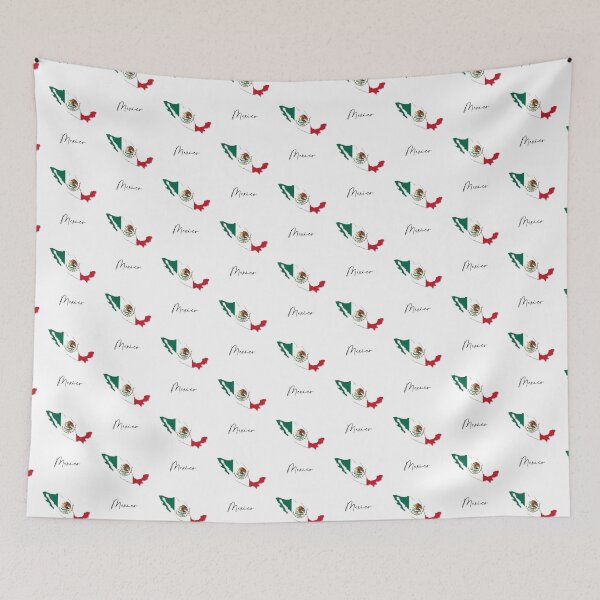 Item preview, Mexico Country Map and Flag Central America designed and sold by dk-design85.