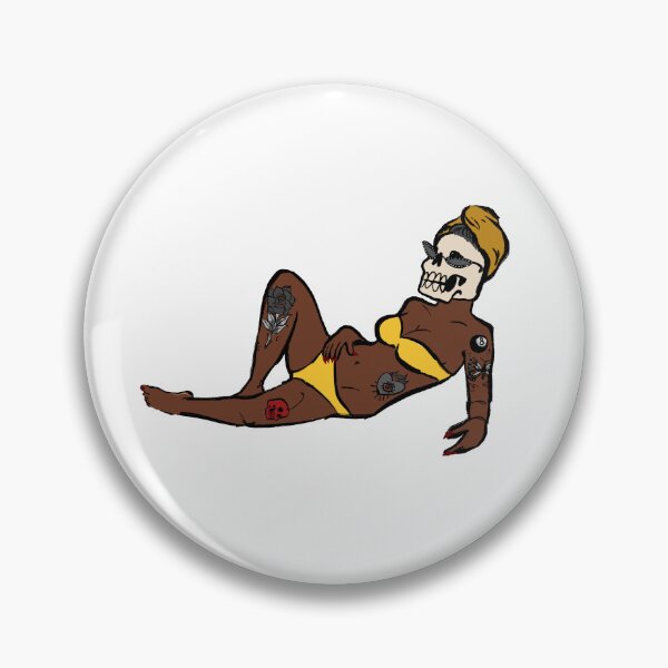 Item preview, maraschino babe (yellow bikini) designed and sold by maraschino  skull.