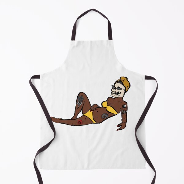 Item preview, maraschino babe (yellow bikini) designed and sold by maraschino skull.